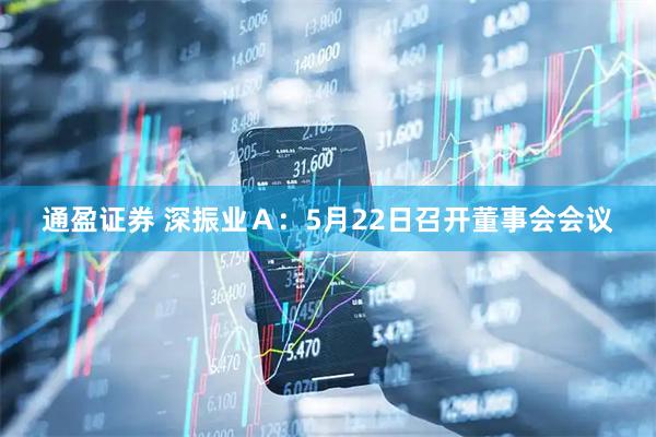 通盈证券 深振业Ａ：5月22日召开董事会会议